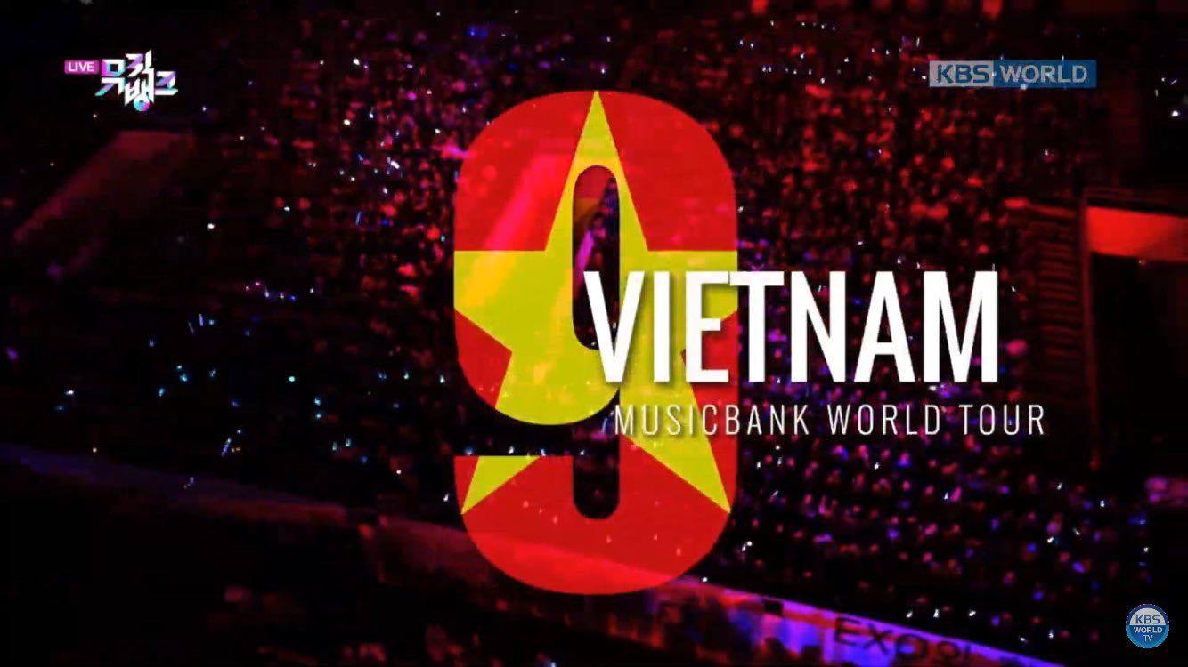 Việt Nam bất ngờ xuất hiện trong quảng bá mới của Music Bank World Tour