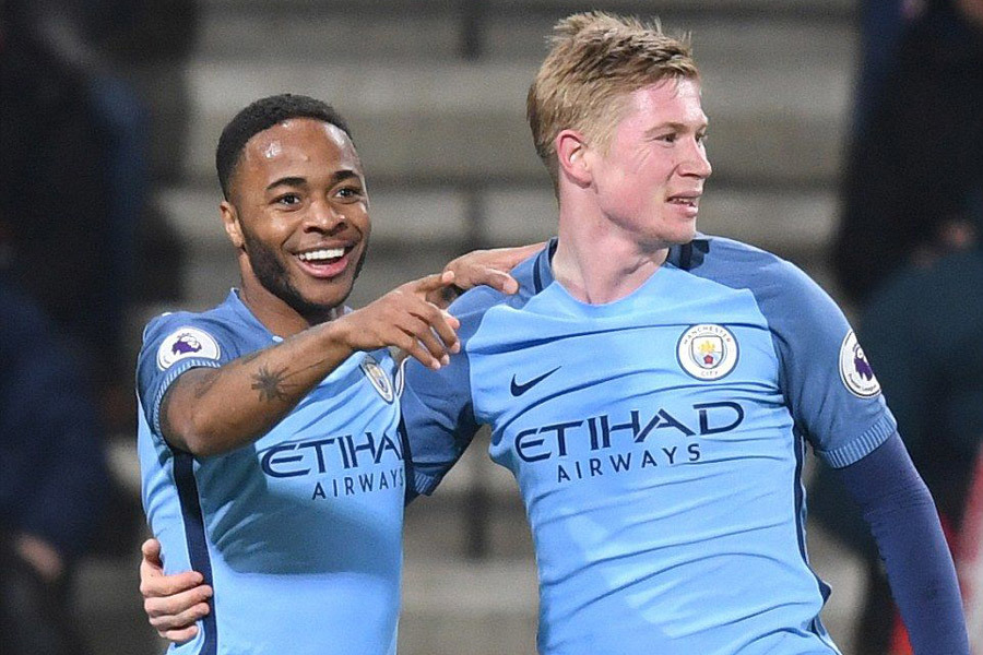 Barca vào cuộc tranh bộ đội Sterling và De Bruyne