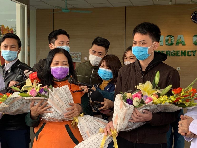 Hai bệnh nhân Covid-19 ở Vĩnh Phúc được xuất viện
