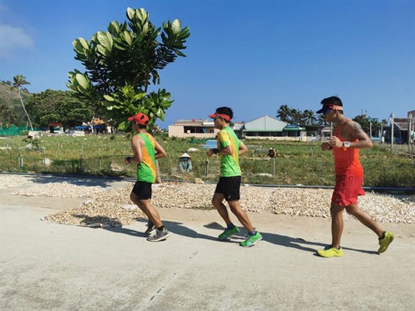 Tien Phong Marathon held on Ly Son Island