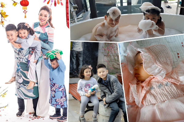 Bốn thiên thần 'đẹp như tranh' của Jennifer Phạm