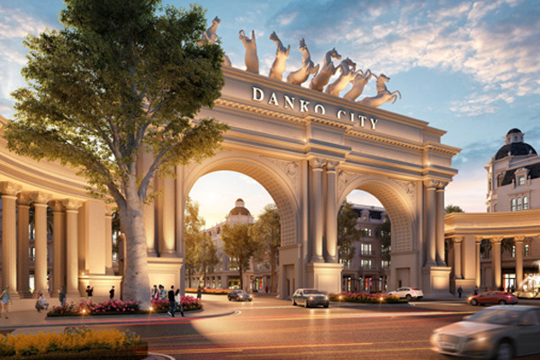 Danko City Thái Nguyên - biểu tượng kiến trúc mới ở TP. Thái Nguyên