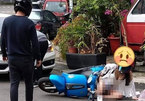 Ăn mặc rườm rà đi xe máy, nhiều cô gái rơi vào tình huống nguy hiểm