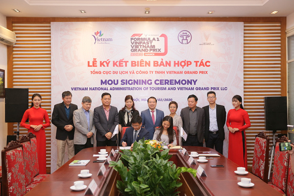 Vietnam Grand Prix hợp tác với Tổng cục Du lịch Việt Nam