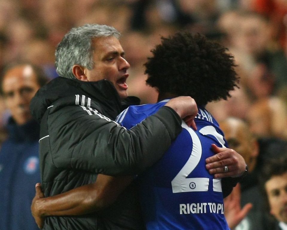 Rời Chelsea, Willian muốn tái hợp thầy cũ Mourinho