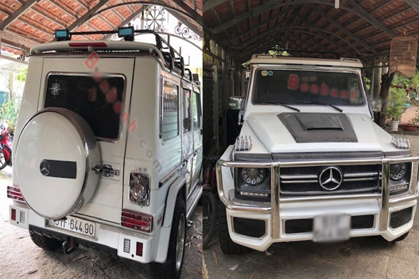 SUV Mercedes Benz G-Class 21 năm tuổi rao giá 2 tỷ