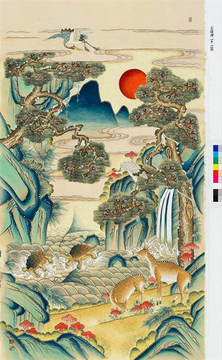 Cultural centre displays Korean folk paintings