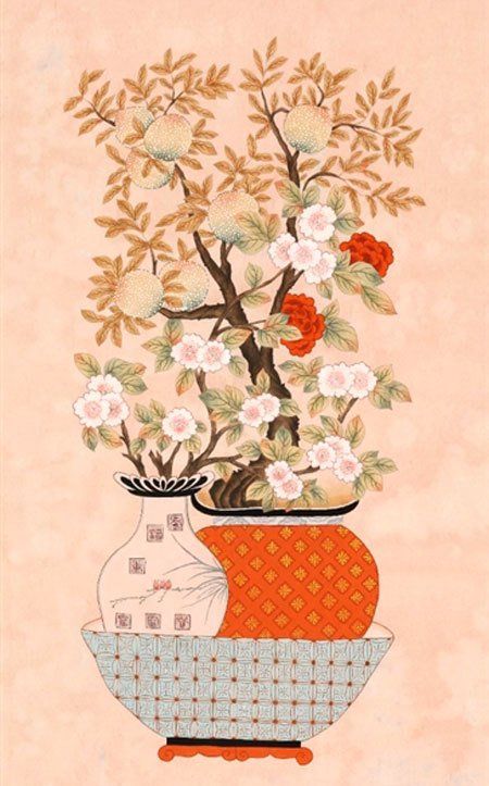 korean national flower painting