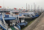 Hundreds of tour boats in Ha Long Bay left idle