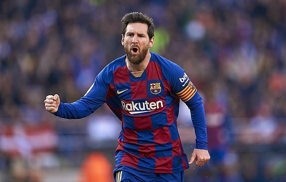 Messi ghi poker, Barca chiếm ngôi đầu của Real