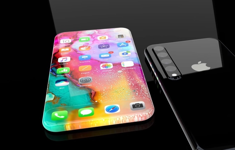 Apple sắp ra mắt iPhone có màn hình cuộn quanh thân máy?