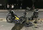 Xe máy tông nhau nát bươm, 2 thanh niên tử nạn ở Sài Gòn