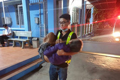 Knight of the night rescues traffic accident victims