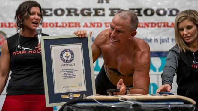 World Planking Record Set By Ex Marine Aged 62