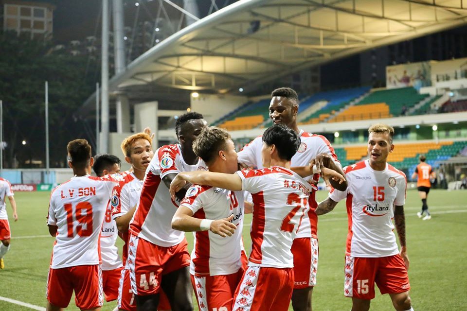 Video bàn thắng Hougang United 2-3 TPHCM