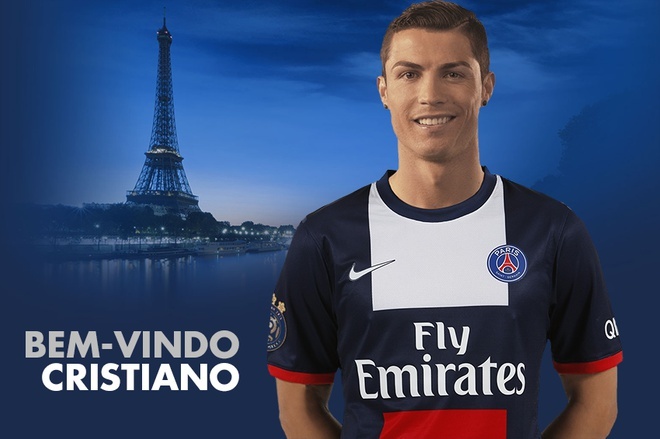 Rộ tin Ronaldo về PSG, bồ xinh phấn khích kiếm nhà ở Paris