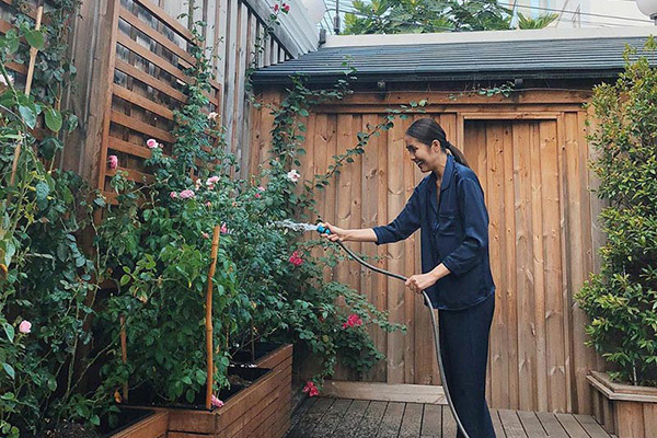 Bên trong căn biệt thự màu trắng của vợ chồng Tăng Thanh Hà