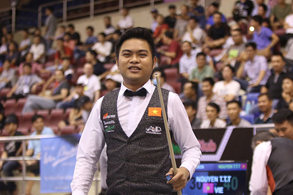 Vietnamese cueist Tu makes top 100 after World Cup