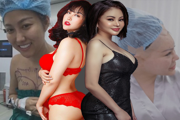 Hai 'nữ hoàng dao kéo' có vòng một lớn nhất showbiz Việt