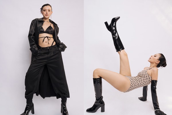 Tạo dáng 'bá đạo', Tú Hảo nóng bỏng 'hút mắt' người xem