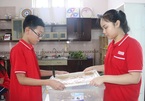 8th graders make paper bags of banana tree trunks, consider a start up