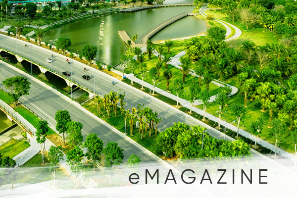 Những cây cầu đẹp như tranh trong lòng thành phố xanh Ecopark