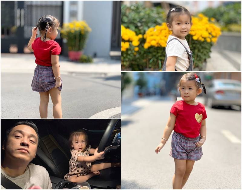 Con gái 3 tuổi xinh xắn của Lam Trường và vợ 9X