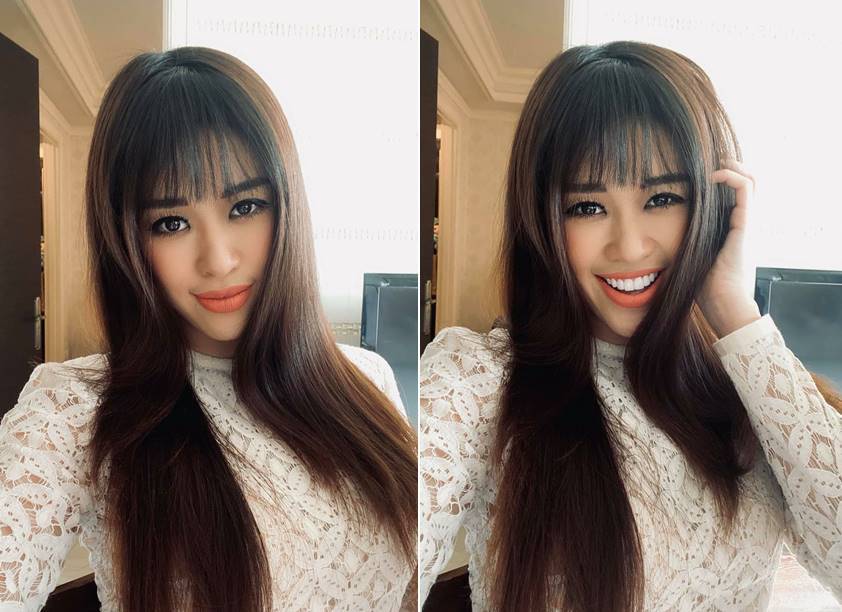 Chi Pu khoe khéo bờ vai gọn gàng quyến rũ