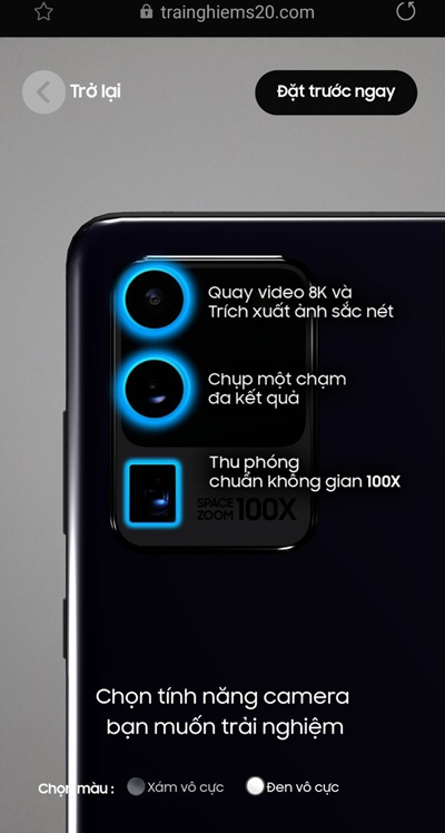 Trải nghiệm công nghệ AR như đang dùng Galaxy S20