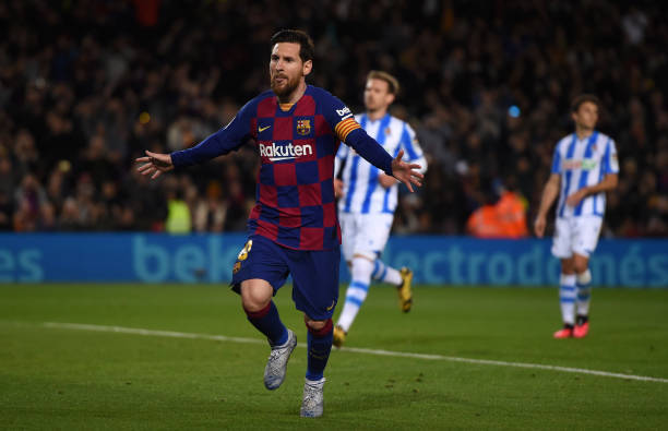 Kết quả Barca vs Sociedad: Messi đưa Barca lên ngôi đầu