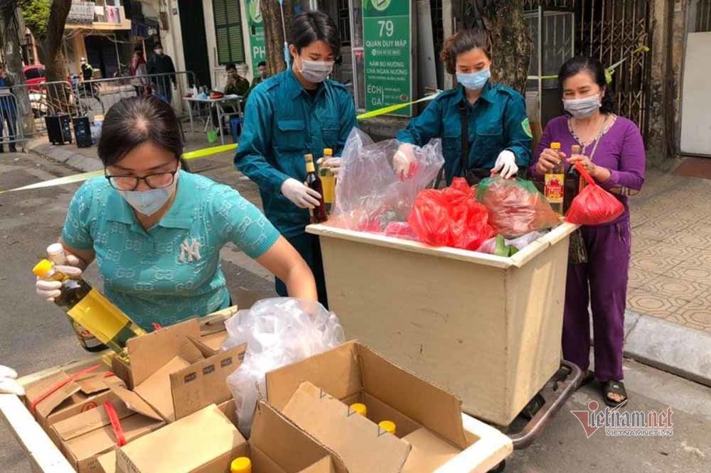 Dù cách ly, Trúc Bạch bình yên không thiếu thứ gì