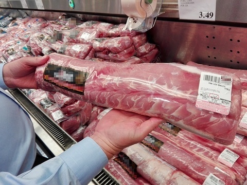 Imported meat clearance