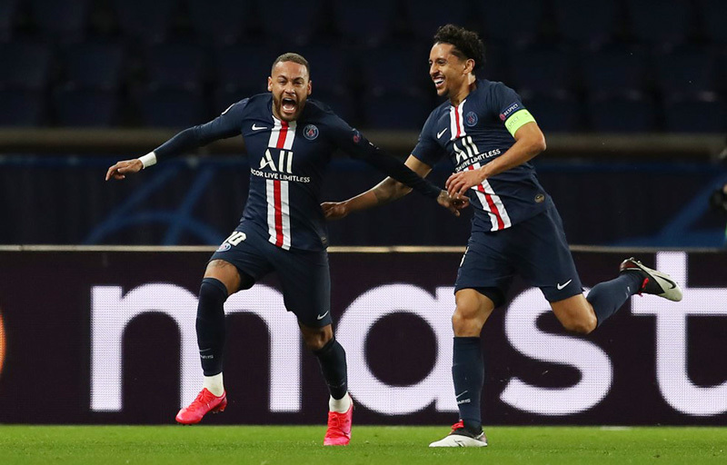 Neymar bừng sáng, PSG thổi bay Dortmund vào tứ kết