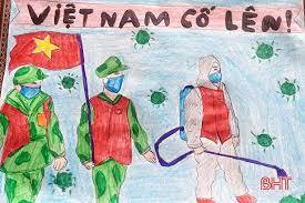 20 hoạ sĩ sáng tác tranh cổ động tuyên truyền phòng chống dịch Covid-19