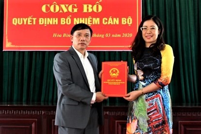 Hòa Bình có giám đốc Sở Giáo dục mới