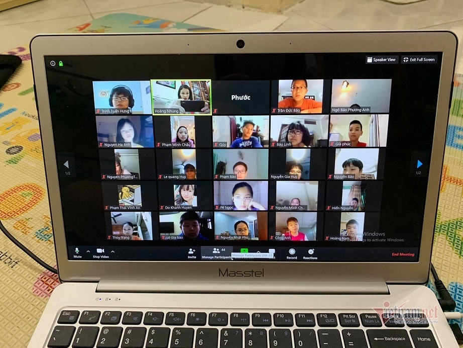 Các môn học trực tuyến cấp tiểu học ở TP.HCM thời Covid-19