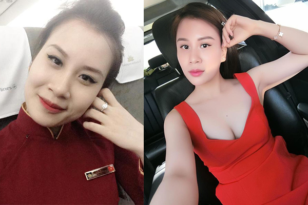 Nhan sắc cựu tiếp viên hàng không hiện là vợ MC Thành Trung