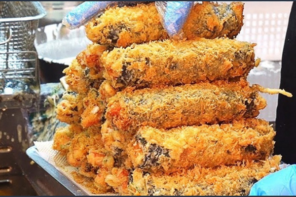 Bí quyết làm món rong biển cuộn chiên giòn