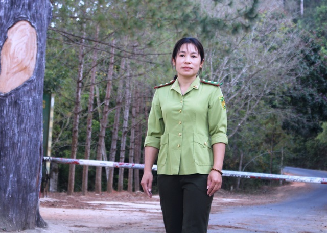 Female forest ranger has passion for hard work