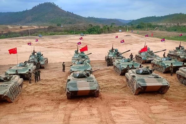 Campuchia - Trung Quốc tập trận “Rồng vàng”