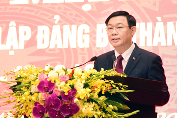 Ông Vương Đình Huệ: Chung sức xây dựng thủ đô văn minh, hiện đại