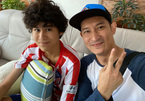 Con trai 14 tuổi đẹp trai, cao ráo của diễn viên Huy Khánh