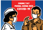 Hào hứng sáng tác tranh cổ động phòng chống dịch Covid-19