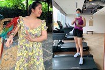 Lê Phương lấy lại dáng sau thời gian bị chê béo ú, thông báo ngày comeback không còn xa