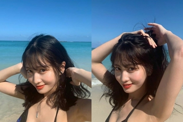 Momo (TWICE) khiến người hâm mộ ‘đứng hình’ vì vẻ gợi cảm