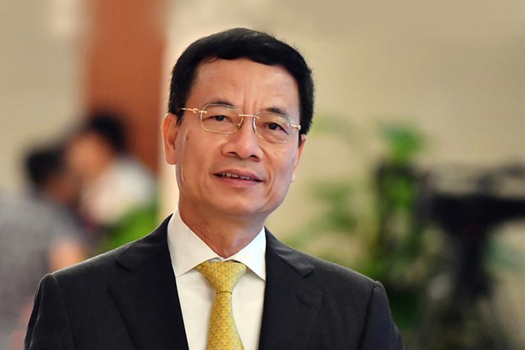 Bộ trưởng Nguyễn Mạnh Hùng kêu gọi cộng đồng doanh nghiệp công nghệ số hãy sáng tạo, cung cấp nhiều dịch vụ trên nền tảng trực tuyến.
