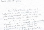 Xúc động lá thư của người mẹ từ Pháp gửi sang cảm ơn bác sĩ Việt