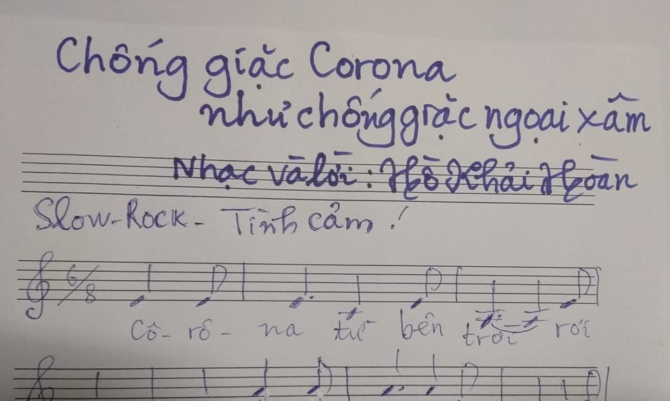 Ra mắt hàng loạt ca khúc cổ động chống Covid-19