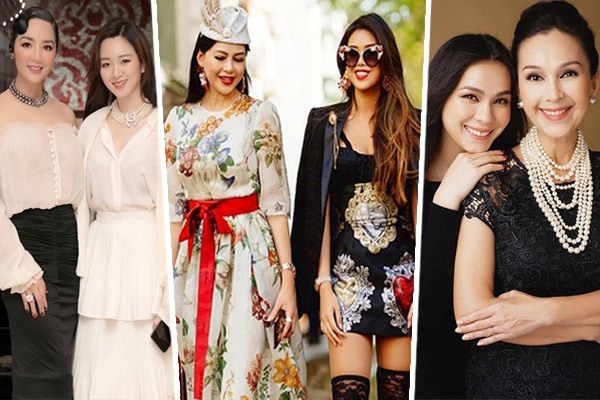 3 cặp 'mẹ đại gia, con là ái nữ' xinh đẹp, đẳng cấp nhất showbiz Việt