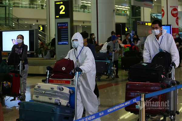 Việt Nam cách ly tập trung 14 ngày với công dân đến từ 59 quốc gia